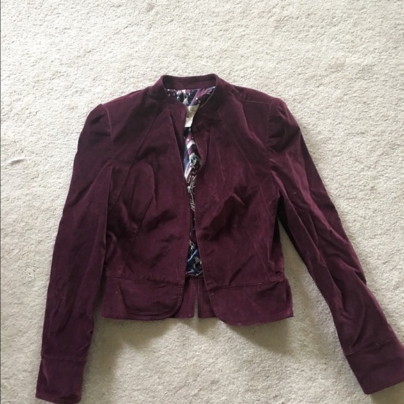 lucky brand velvet jacket