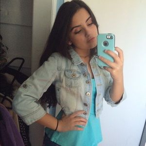 Cropped Denim Jacket