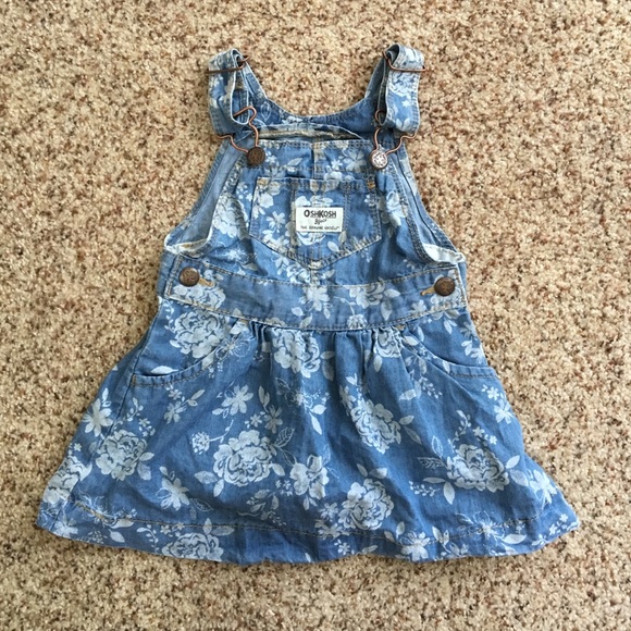 OshKosh Jean Skirt Overalls