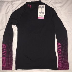 Under Armour Cold Gear Mock Turtle Neck