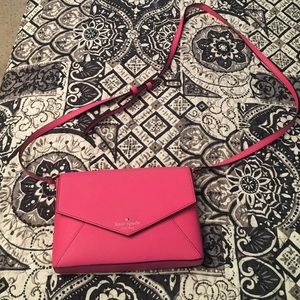Hot Pink Kate Spade Crossbody Purse