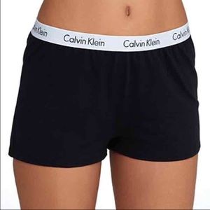NWT black Calvin Klein boy shorts