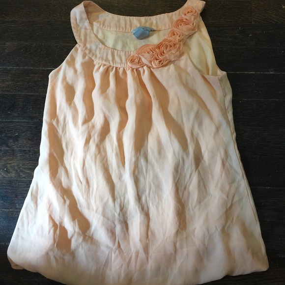 Coral/Peach chiffon Blouse