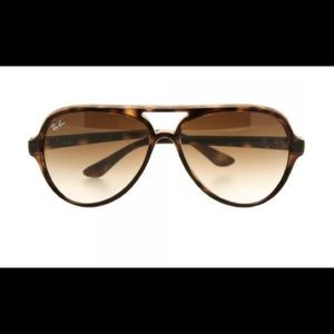 Ray-Ban Light Havana Sunglasses, Brown, Like New