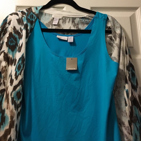 Cardigan and tank set - Picture 2 of 4