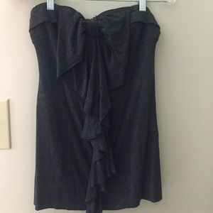 Strapless Top Bow Front