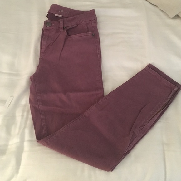 JCrew Toothpick Ankle Jeans