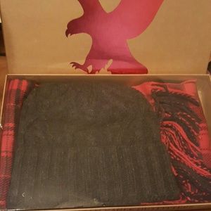 New Men's hat and scarf set