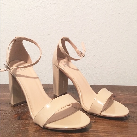 Lulu's My Delicious Gaddy Beige Heels