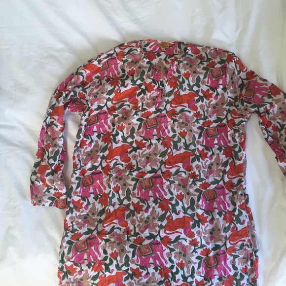 Roberta roller rabbit beach cover up