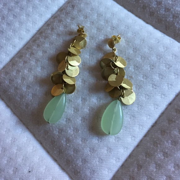Gold Dangly Earrings