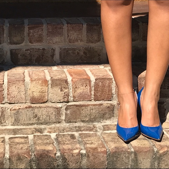 Royal Blue Guess D'Orsay Pumps Sz 7