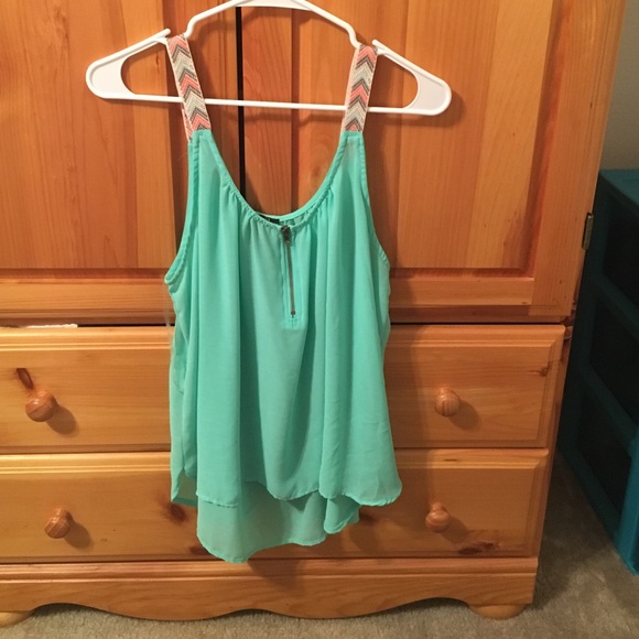 Mint Green Tank Top