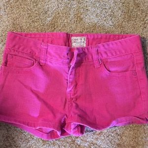 Pink shorts