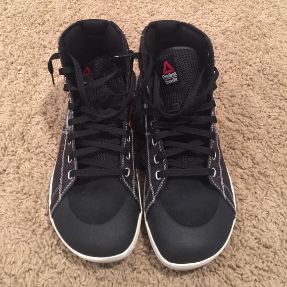 Reebok crossfit men's high top trainer black 10.5 - Picture 2 of 4