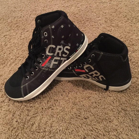 Reebok crossfit men's high top trainer black 10.5 - Picture 3 of 4