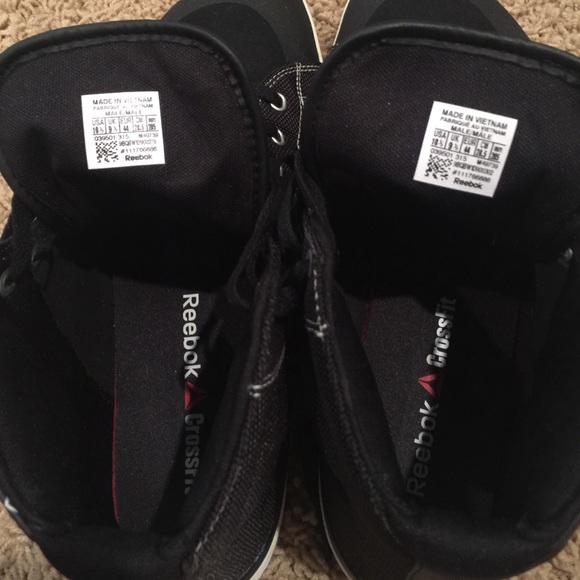 Reebok crossfit men's high top trainer black 10.5 - Picture 4 of 4