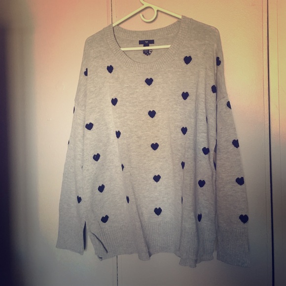 Gap Heart Sweater