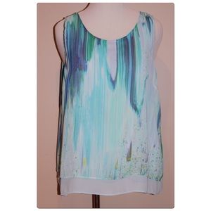 🆕 Apt. 9 Sleeveless Layered Tunic NWT