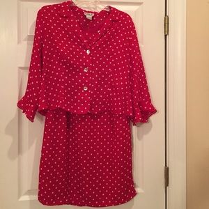 Two-piece dress
