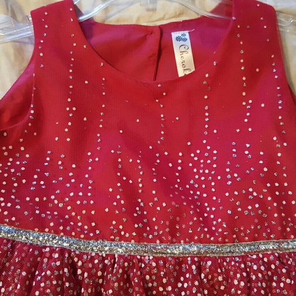 Red Party Dress - Picture 4 of 4