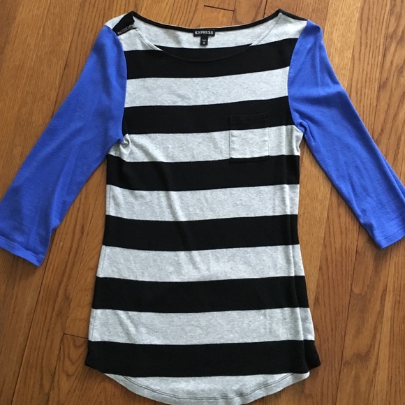 Express 3/4length t-shirt. - Picture 1 of 3