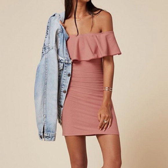 Reformation banana dress