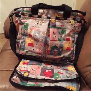 snoopy diaper bag