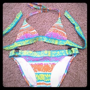 Victoria's Secret swimsuit halter push up small