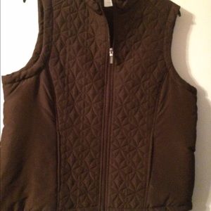 Just my size brown vest never worn