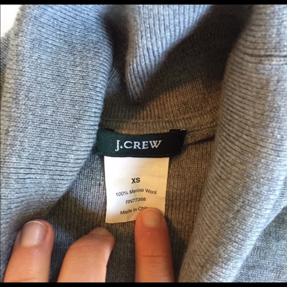 Size XS J Crew Turtleneck Sweater