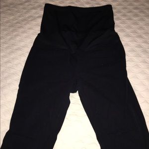 Gap black slacks - maternity!