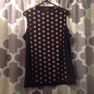 Polka Dot Work Blouse