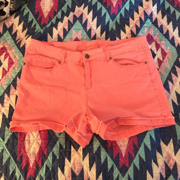 Plus Hot Pink Shorts