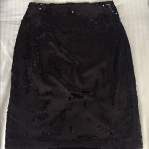 Express Sequin Skirt