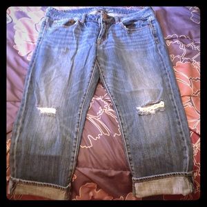 Denim crops from American Eagle