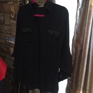 L Express Blouse EUC