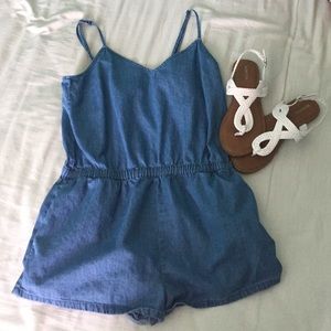 Forever 21 Jean Romper