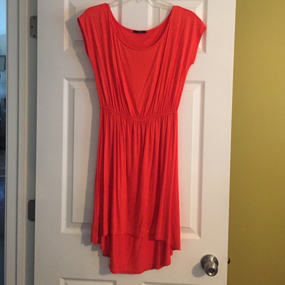 Coral dress