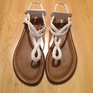 White Sandals