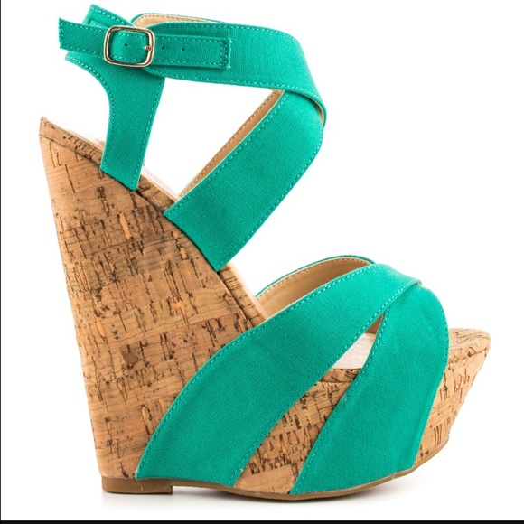 JustFab wedge sandals