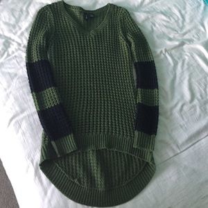 Army Green Knit Sweater