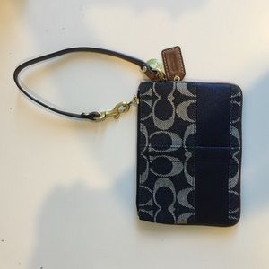 Coach wristlet