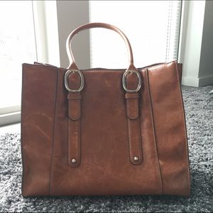 Cognac Purse