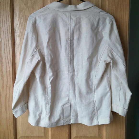 NWT! LC Linen Blazer - Picture 3 of 4