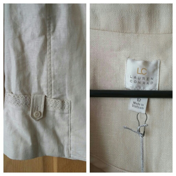 NWT! LC Linen Blazer - Picture 4 of 4