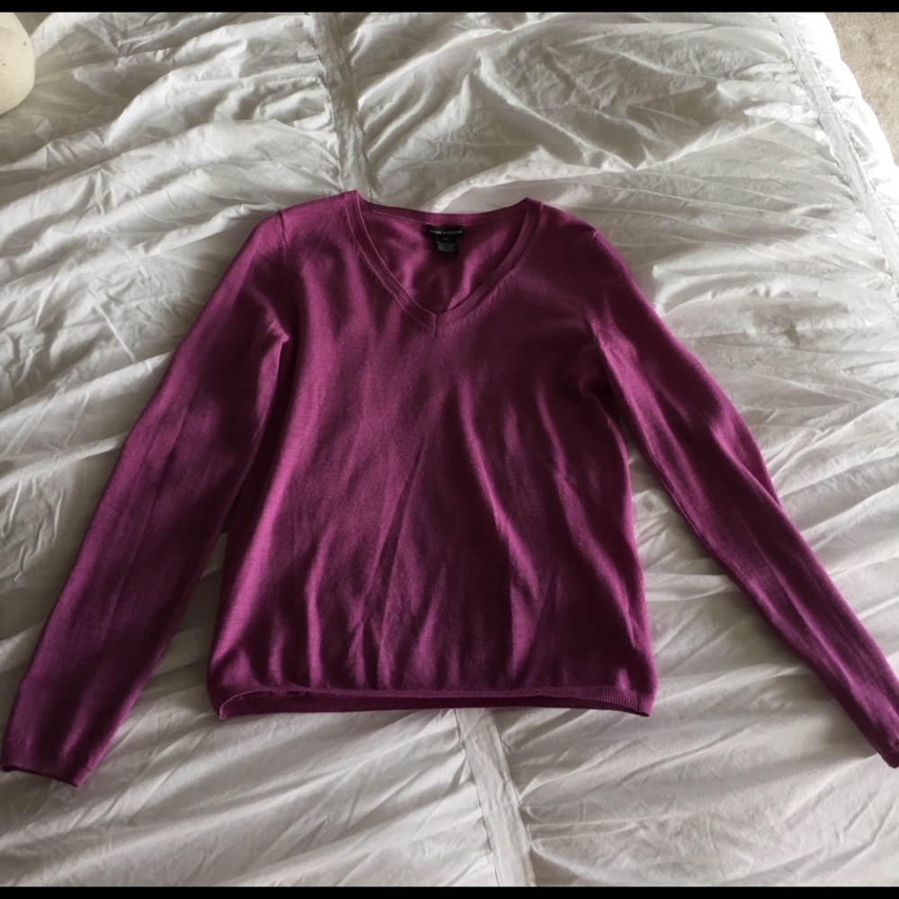 Purple Club Monaco Sweater Size M fits like Xs