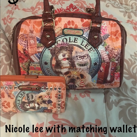 Nicole Lee Handbags - Nicole lee satchel & matching wallet!!!😍