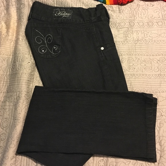 Black Colombian jeans