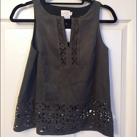 NWT Anthropologie Cutout Tank blouse